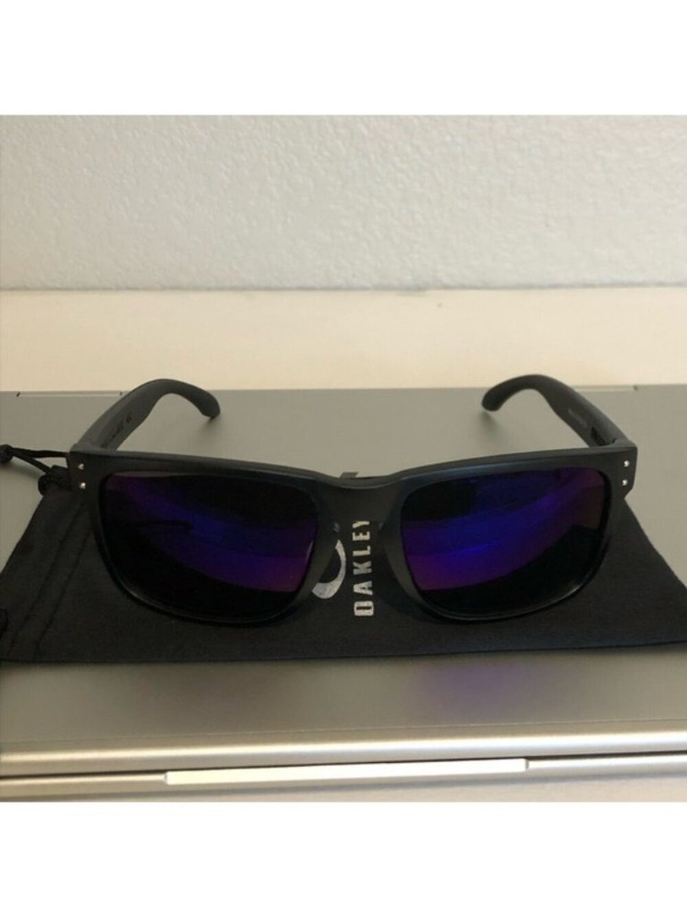 Holbrook Oakley Blue Reflective Lenses 9102 - Picture 6 of 6